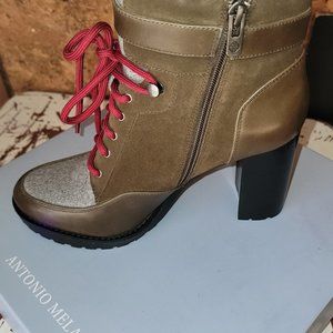 Antonio Melani Parton Combat Ankle Boots